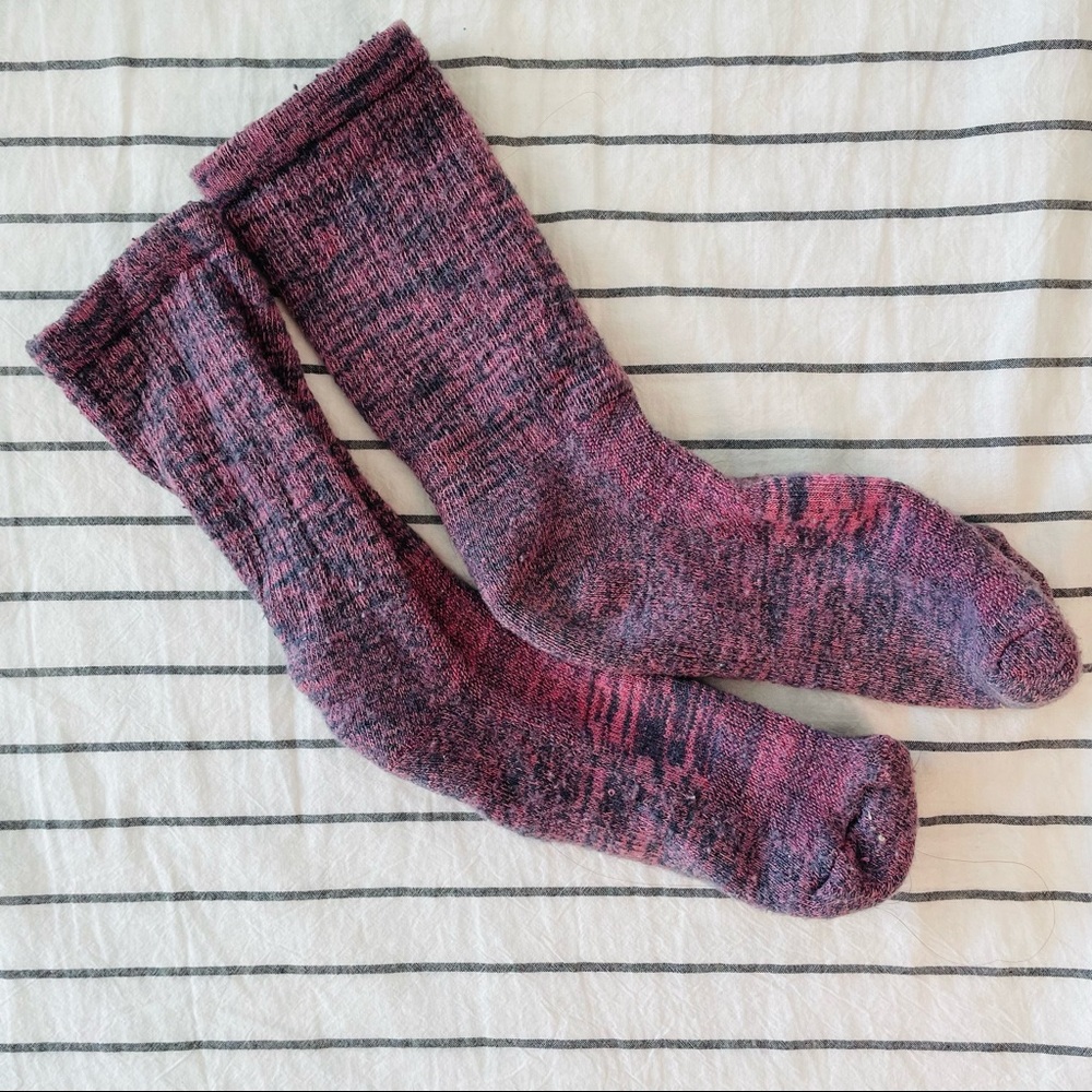 Thick Wam Pink Socks
